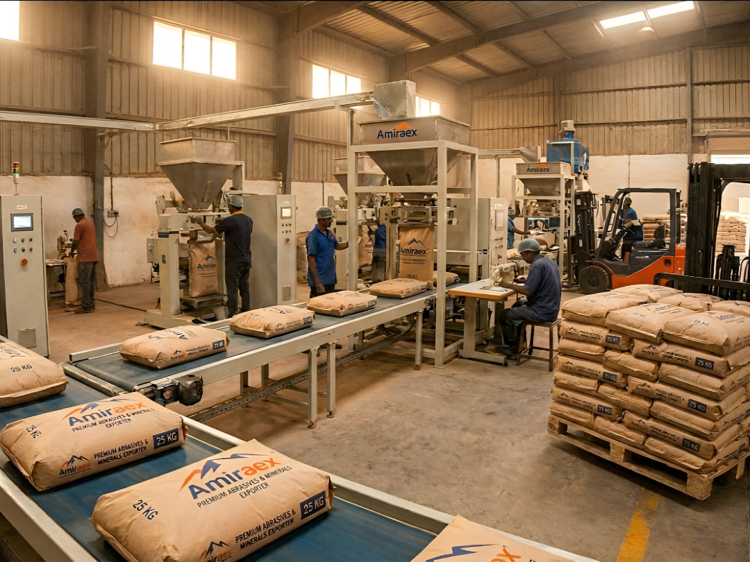 Reliable garnet abrasives supplier for global markets